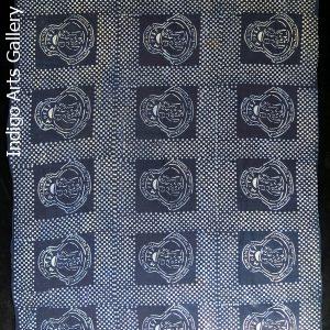 Indigo Batik strip-weave cloth for International Day of Women