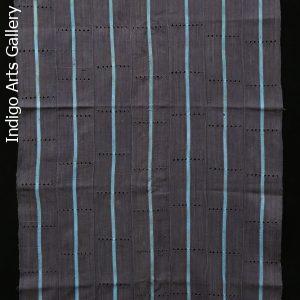 Indigo Ashoké (aso oke) Cloth