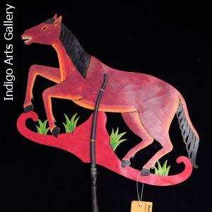 Horse - "Wayang Kulit" Javanese Shadow Puppet by Tri Suwarno