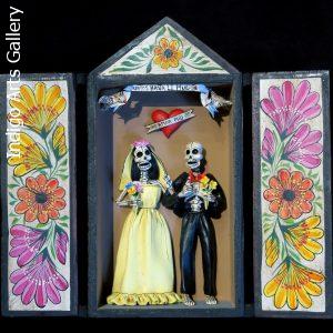 "Juntos Hasta La Muerte" - retablo