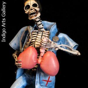 Transplant Surgeon of the Dead - retablo figure