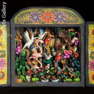 Birds of Paradise - Retablo