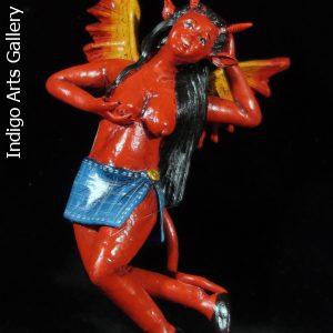 La Diabla - Retablo Sculpture