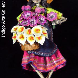 Flower Girl of the Dead - Retablo Ornament