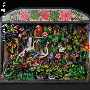 Birds of Paradise - Retablo