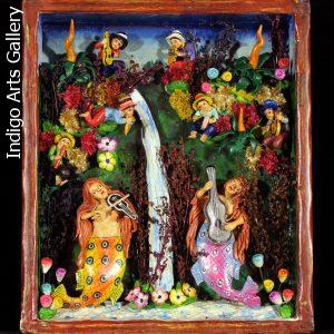 Las Sirenas - Retablo frame