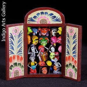 Mask Shop of the Dead - Mini-Retablo