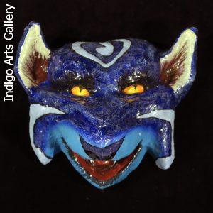 Blue Fox Carnival Mask