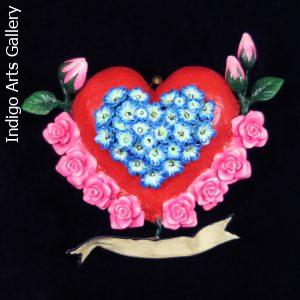 Retablo Heart Ornament