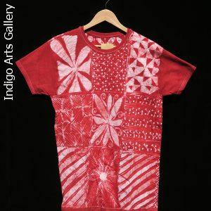 Batik T-shirt by Gasali Adeyemo - Medium