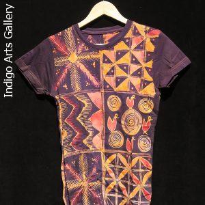 Batik T-shirt by Gasali Adeyemo - Small