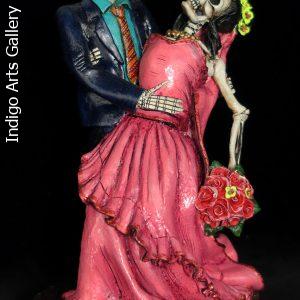 Novios Muertos - retablo figures