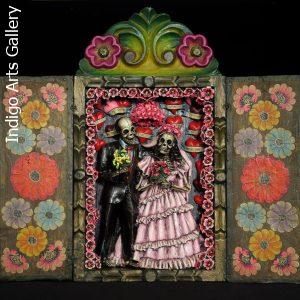 Los Novios Muertos - Wedding Retablo