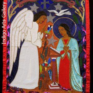 Annunciation - Beaded Flag