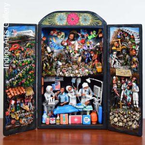 Covid 19 Pandemic in Peru -  Retablo