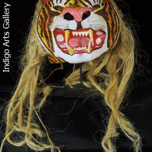 Tiger Carnival Mask