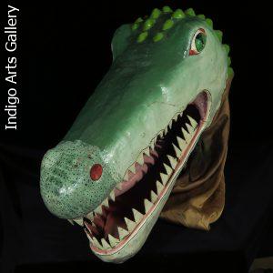 Crocodile Carnival Mask