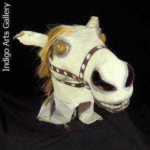 White Horse Carnival Mask