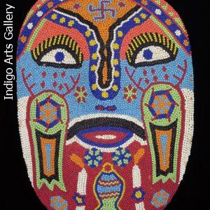 Huichol Beaded Mask