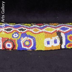 Large Huichol Beaded Snake