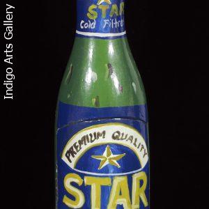 Star "Cold Filtered" Beer Miniature Coffin Sculpture