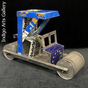 Haitian Recycled Tin Can Vehicle