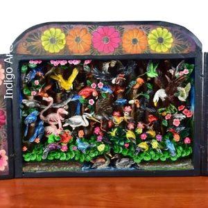 Birds of Paradise - Retablo (version 4)