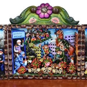 Pandemia - Covid 19 in Peru - Retablo