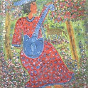 Woman with a Guitar