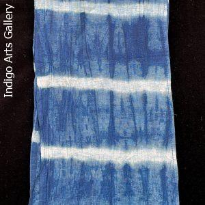 Indigo Tie-dyed Scarf by Aissata Namoko