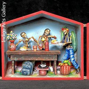 La Comida de Muerte - Retablo