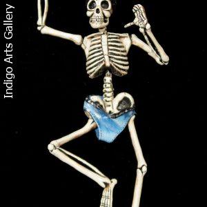 La Calavera Atletica - articulated skeleton