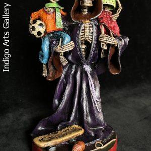 The Sporting Life - Grim Reaper - Retablo Sculpture