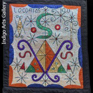 Loco Atissou - Vodou Flag