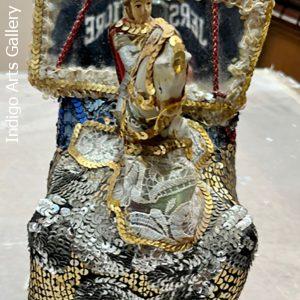 Throne for St. Jacques - Vodou Sculpture by Pierrot Barra