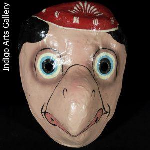 Mexican Papier Maché Parrot Mask