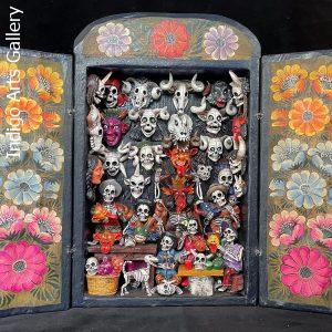 Mask Shop of the Dead - Retablo