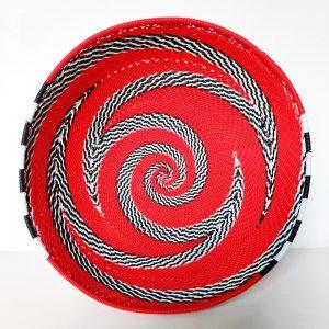 Imbenge Zulu Telephone Wire Basket (bowl shape) - medium